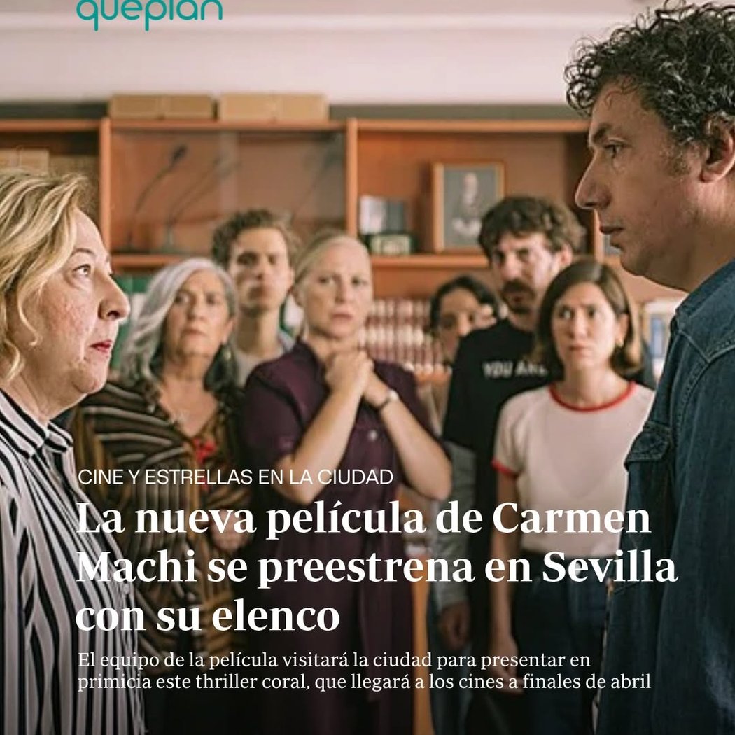 Preestreno de la nueva película de Carmen Machi 1