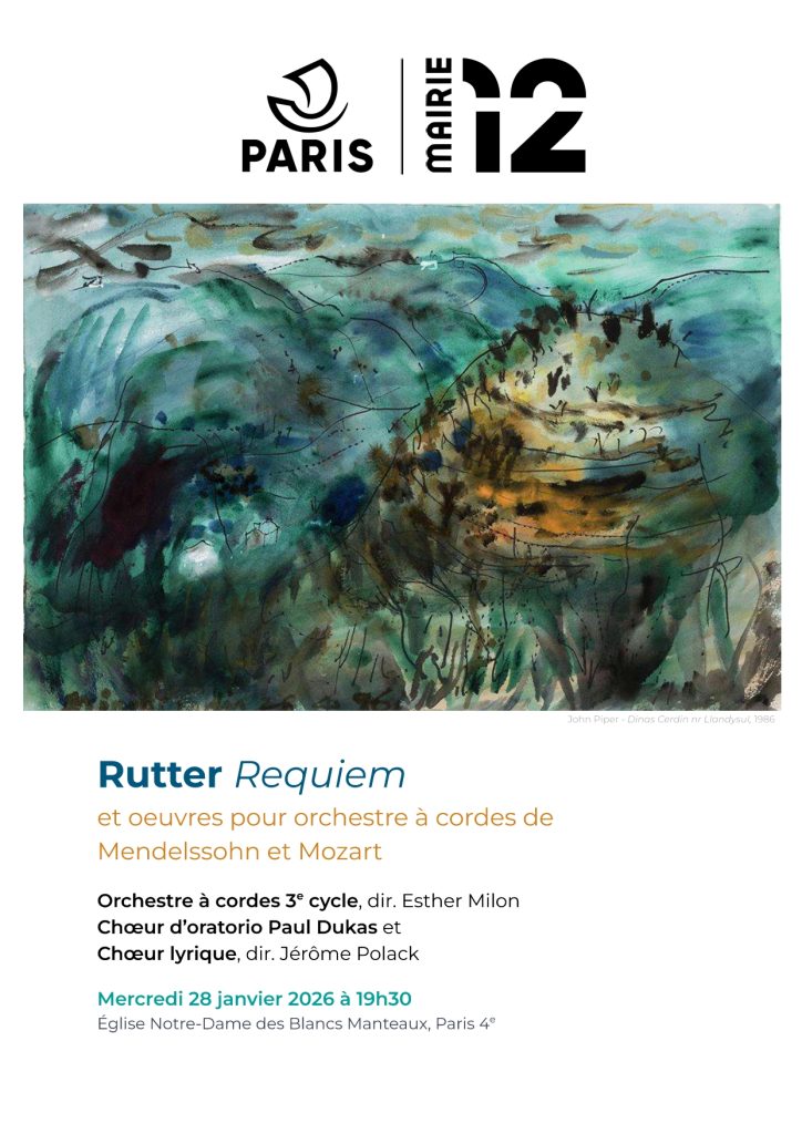 Concert Chœur d’Oratorio du Conservatoire Paul Dukas 1