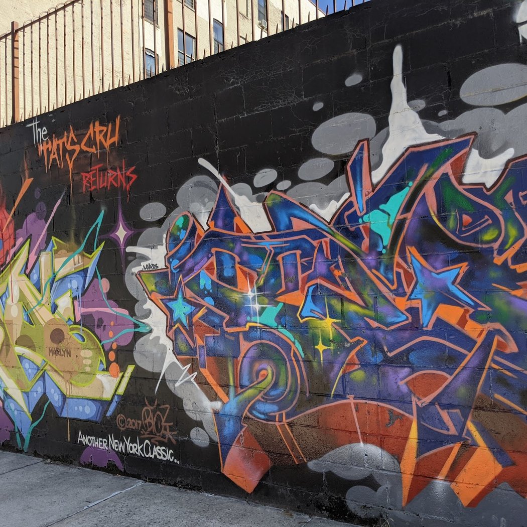 Nelson Avenue Graffiti Art Wall 2