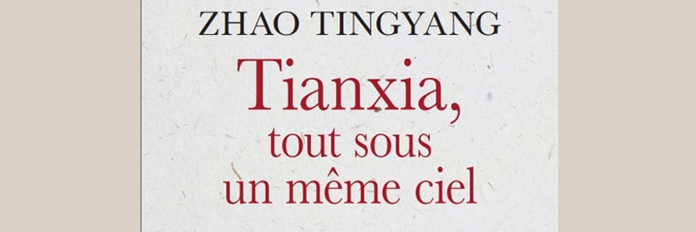 Zhao Tingyang, un philosophe contemporain chinois face au public français 1