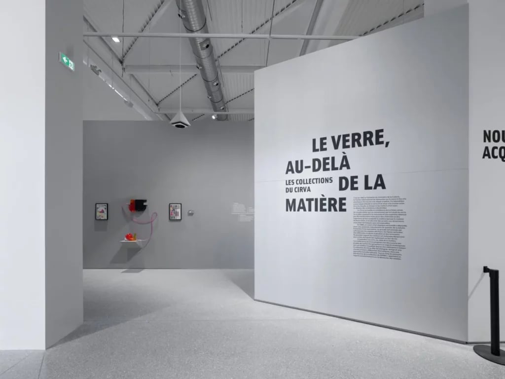 Le verre au-delà de la matière. Les collections du Cirva 3