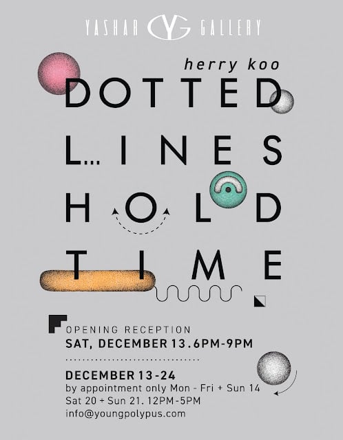 Dotted Lines: Hold Time Works by Herry Koo 1