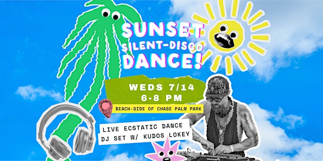Ecstatic Dance Santa Barbara: Sunset Silent Disco 1