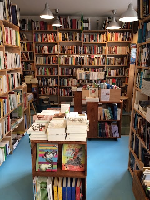 Dédicace du livre "Broder les Miroirs" de l'autrice illustratrice Gabrielle Fribourg 1