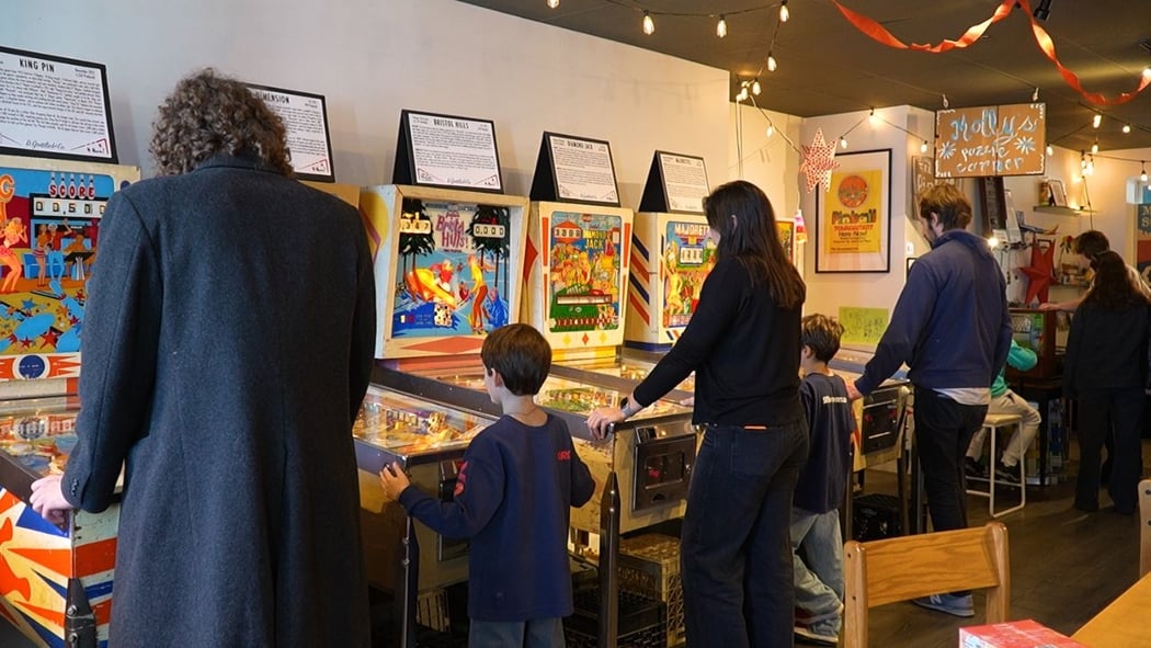 Red Hook Pinball Museum Free Play 1