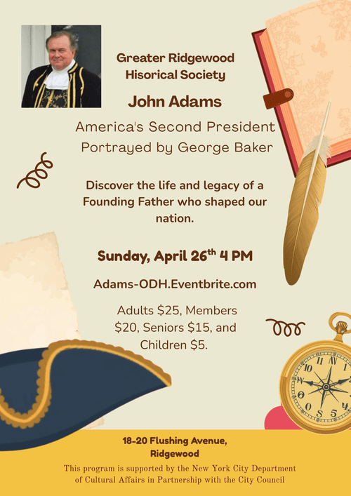 An Evening with John Adams 1