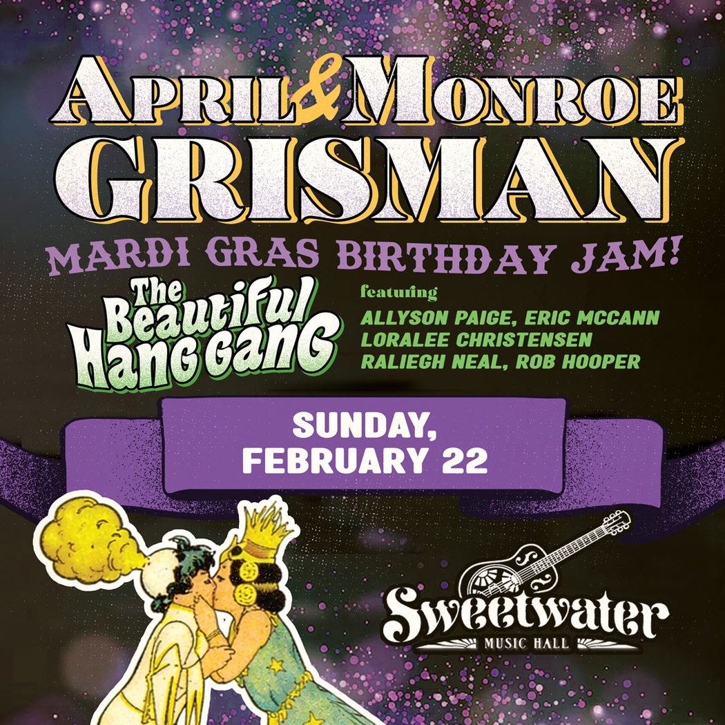 April & Monroe Grisman's Mardi Gras Birthday Jam 1