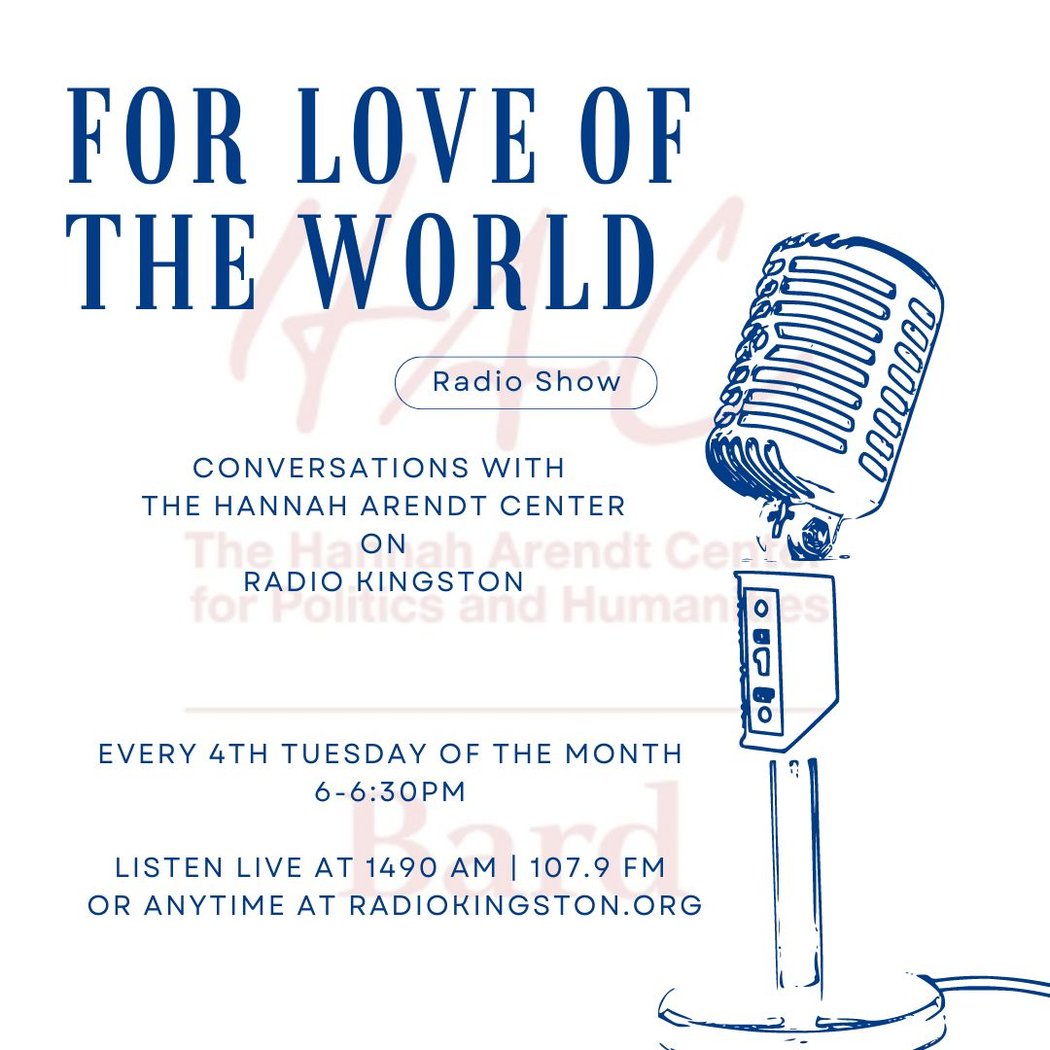 For Love of the World on Radio Kingston 1