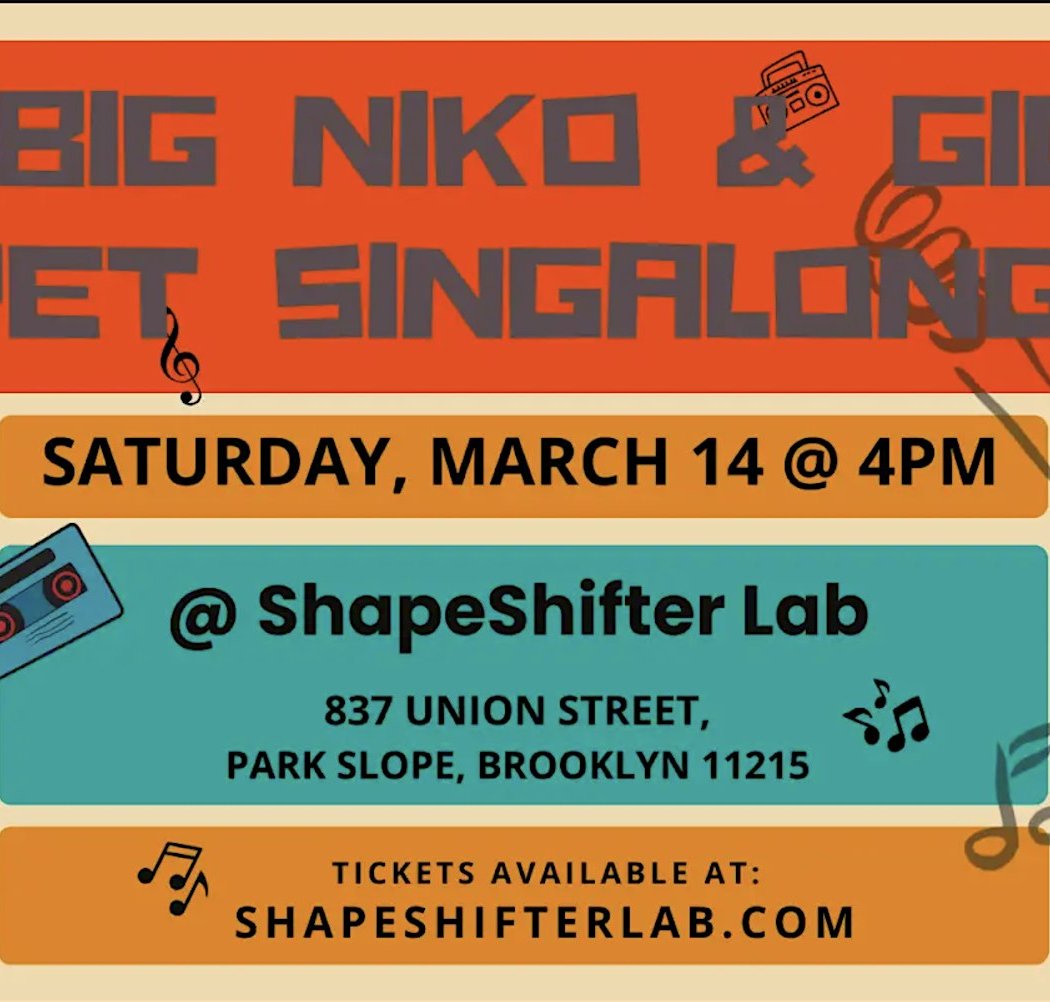 The Big Niko & GiGi Puppet Singalong 1
