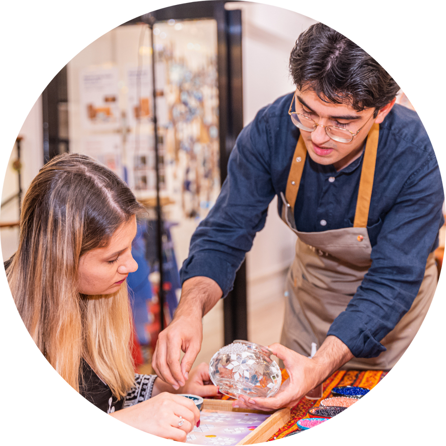 Atelier de Bricolage d'art Mosaïque 1