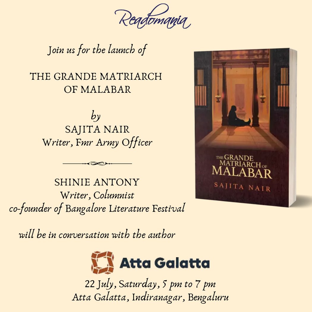 The Grande Matriarch of Malabar Book Launch 1