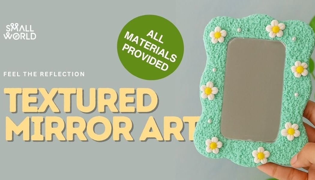 Textured Mirror Art 1