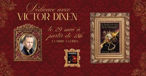Dédicace avec Victor Dixen 1