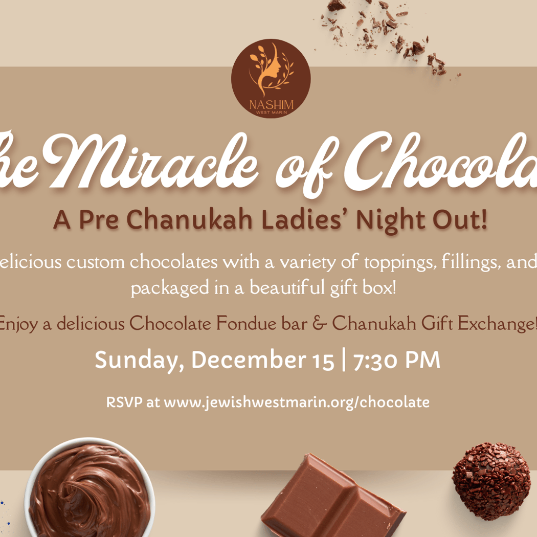 Pre-Chanukah Ladies' Night Out: The Miracle of Chocolate 1