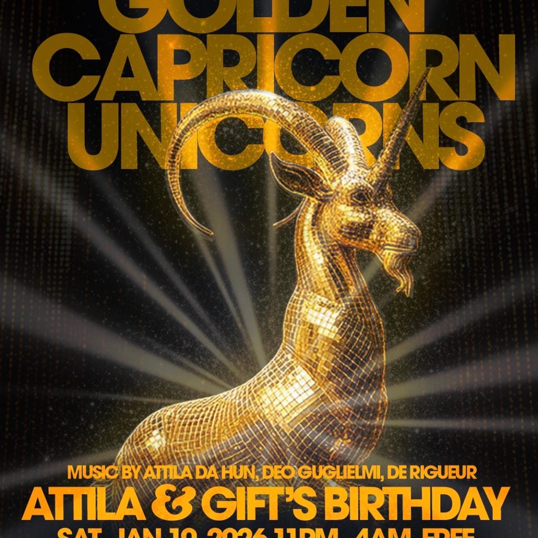 Golden Capricorn Unicorns: Owner Attila’s & Gift’s Bday Bash 1