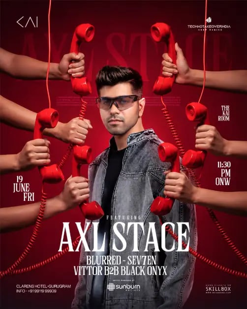 AXl Stace live at Kai Room 1