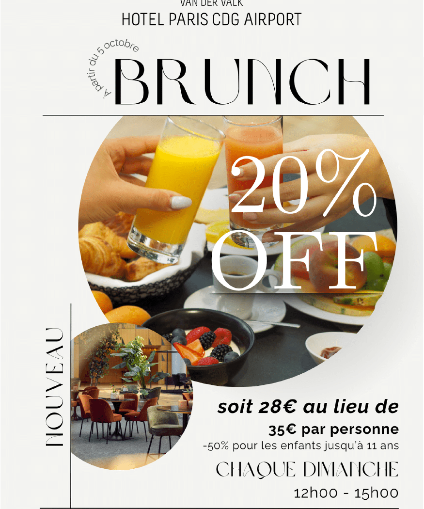 Nouveau Brunch au Van der Valk Hotel 1