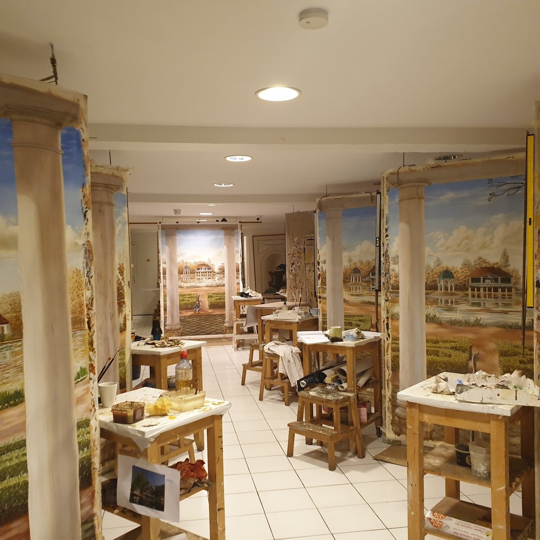 École Jean Sablé, Meilleur Ouvrier De France peintre en décor 2