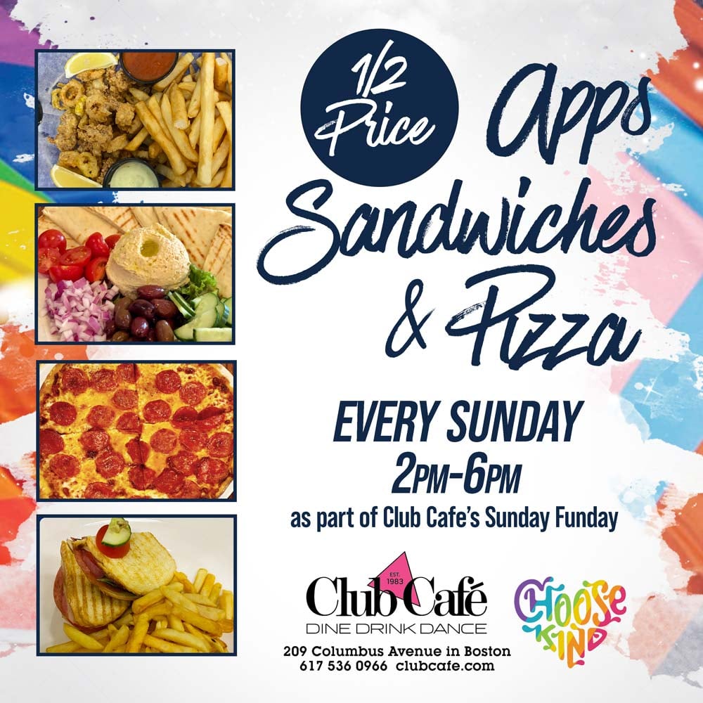 Half Price Apps Sandwiches & Pizza 1