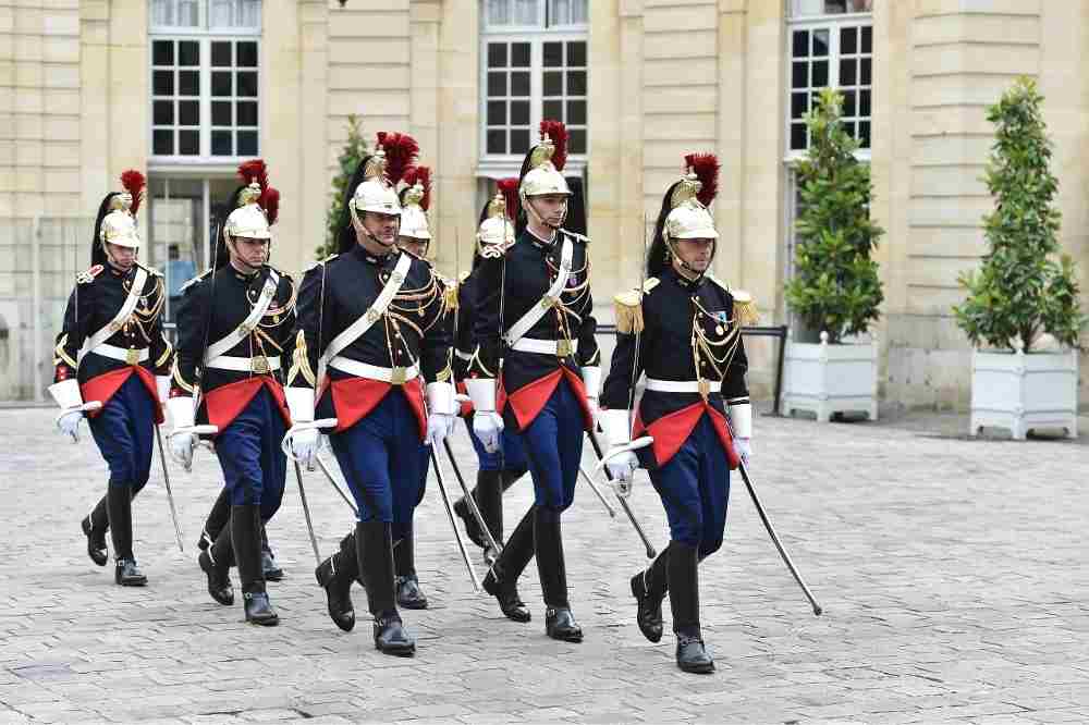 Cérémonie de la grande relève de La Garde Républicaine
