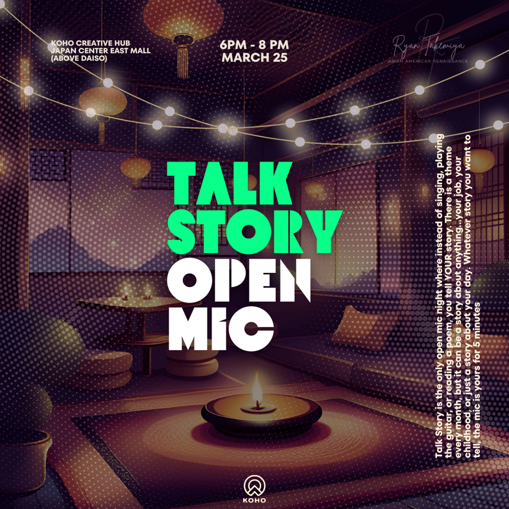 TalkStory Open Mic 1