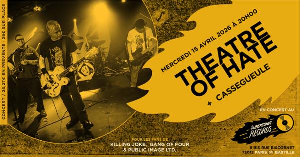 Theatre of Hate + CasseGueule en concert 1