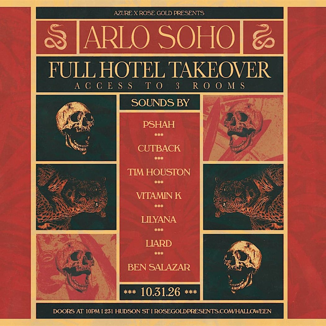 Arlo Soho Halloween - 10/31