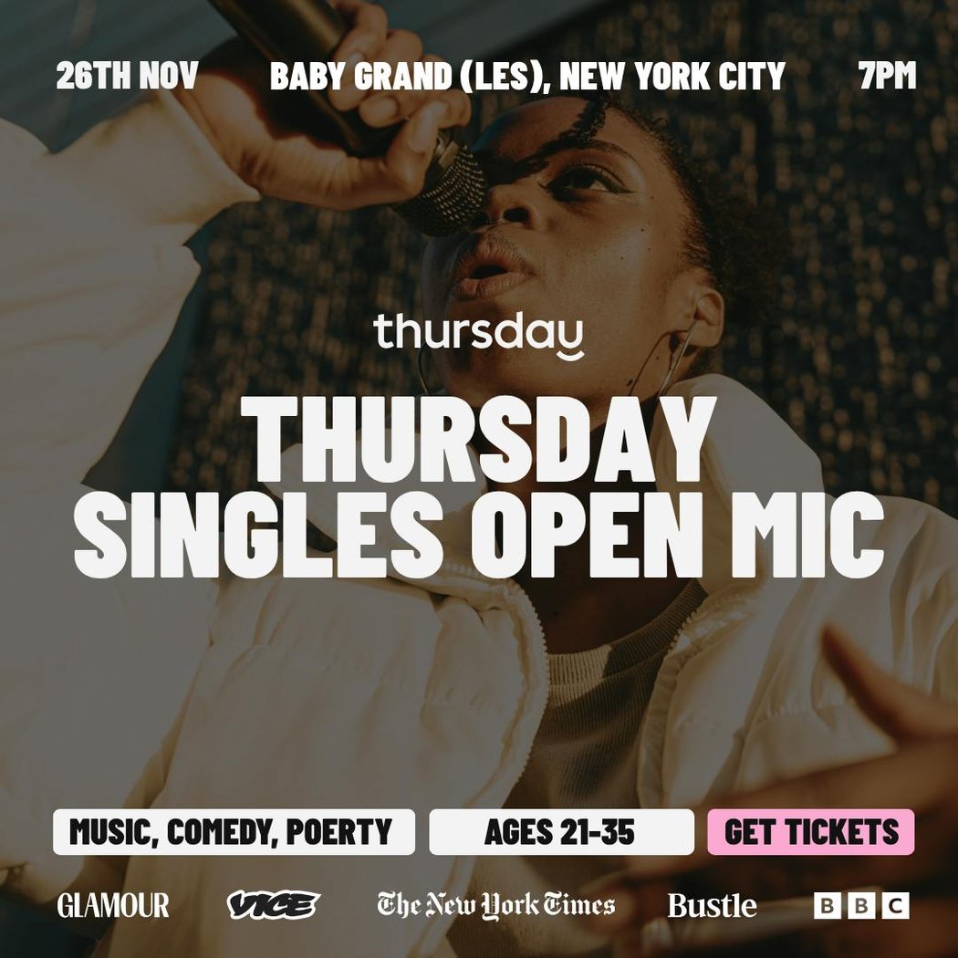 Baby Grand (Singles Open Mic Ages 21-35)