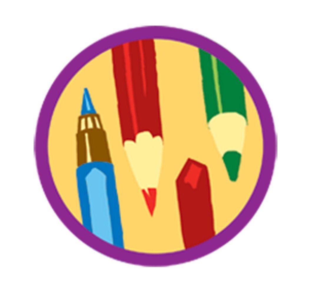 Girl Scouts Junior Drawing Badge 1