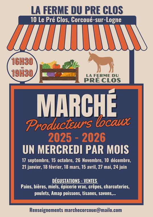 MARCHÉ DE PRODUCTEURS de juin 1