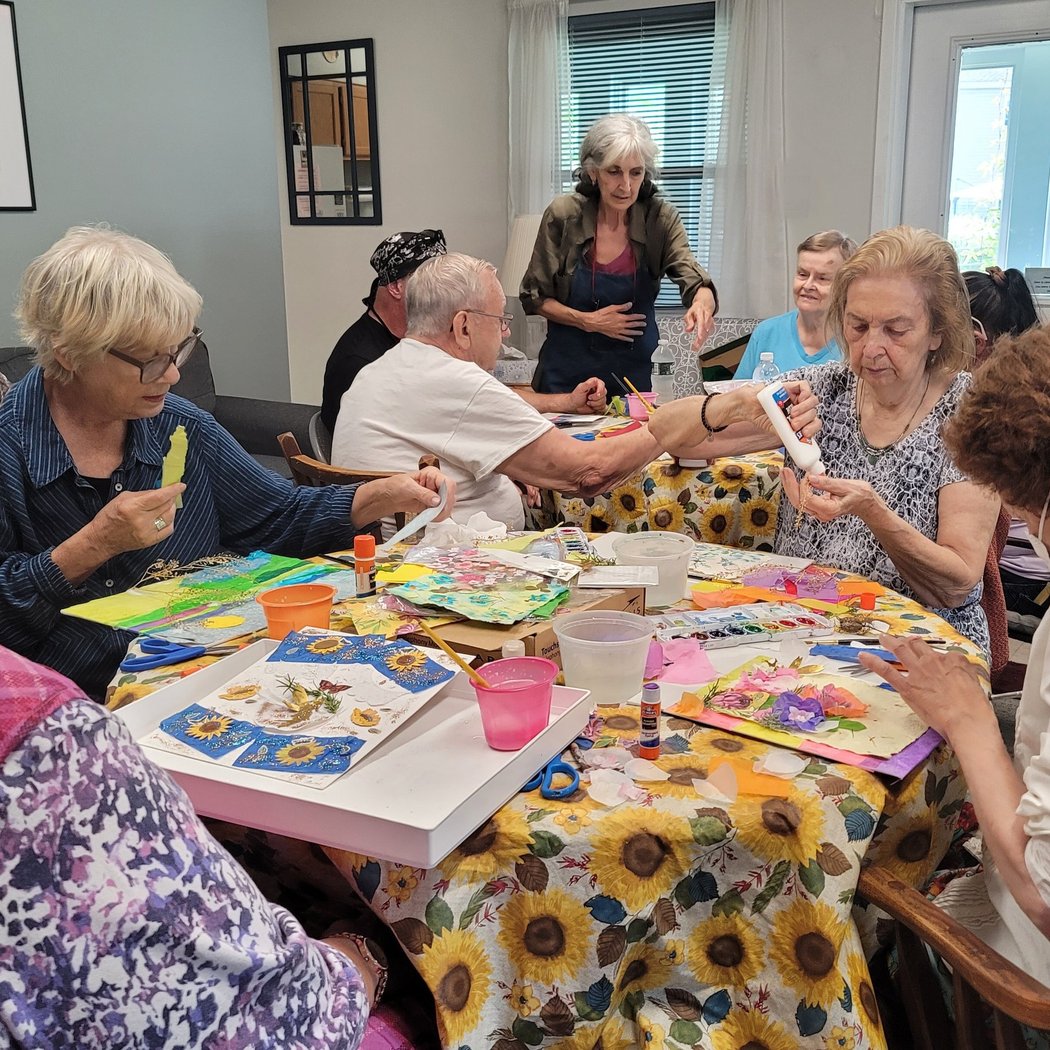 Seniors Art Class 3