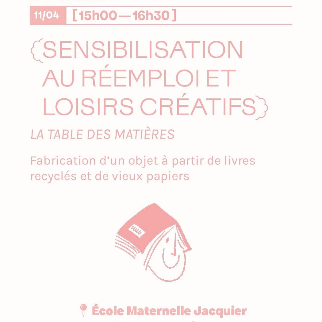Sensibilisation au Réemploi et Loisirs Créatifs 1