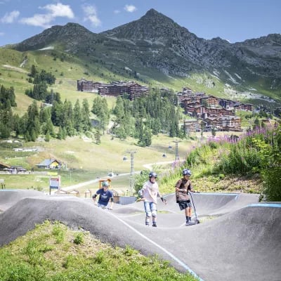 Pumptrack La Plagne par bikesolutions 1
