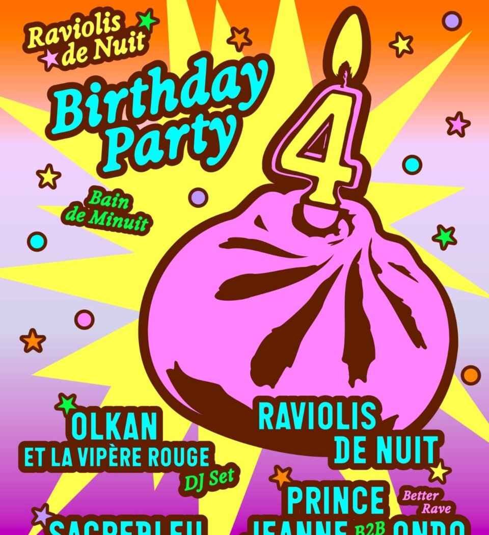 Raviolis de Nuit Olkan Sacrebleu Prince Jeanne b2b Ondo