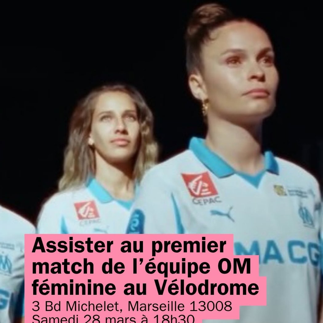 Premier match de l'équipe OM féminine 1