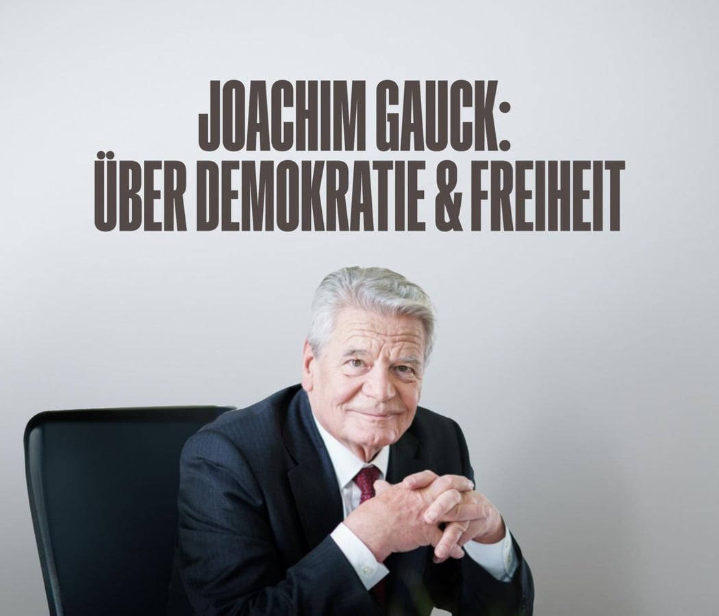 Joachim Gauck: Über Demokratie und Freiheit 1