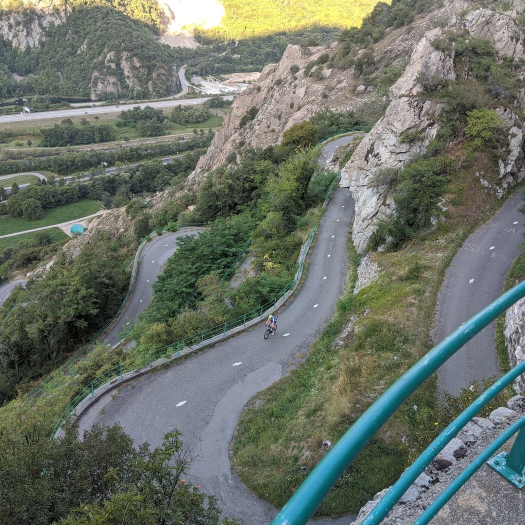 Lacets de Montvernier 2