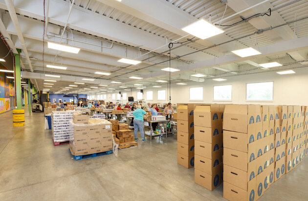 Greater Cleveland Food Bank Partner Distribution Hub 3
