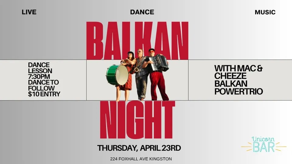 Balkan Night with MacNCheez Balkan Power Trio 1
