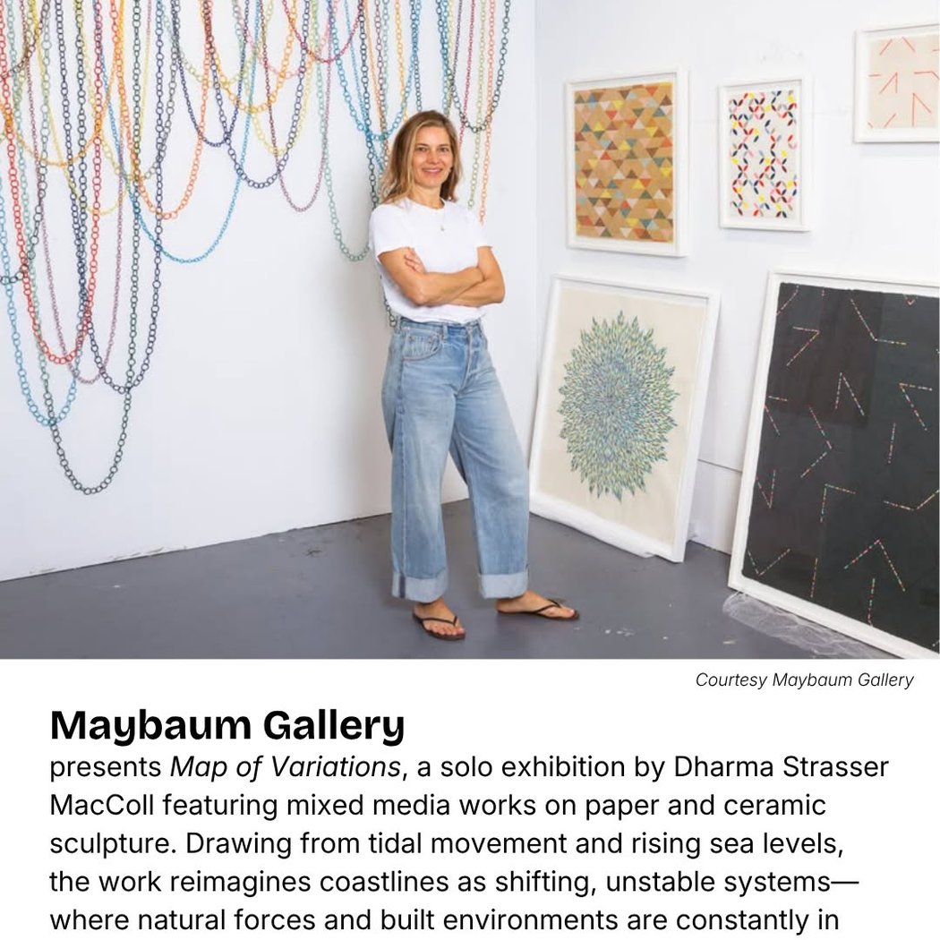 Dharma Strasser MacColl: Map of Variations - Opening Reception 1