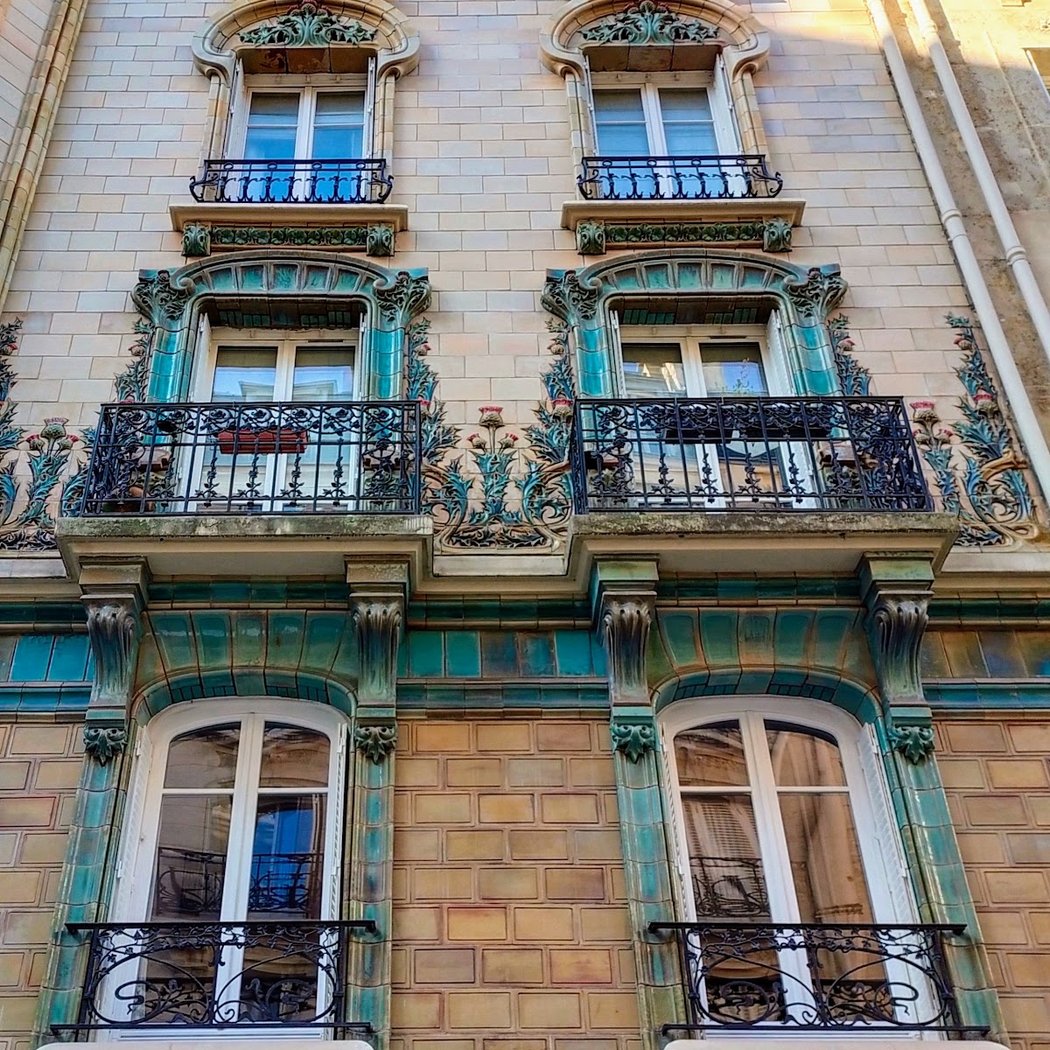 Immeuble Art Nouveau Les Chardons 2