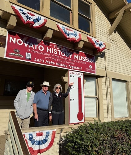 Visit Future Novato History Museum at Holiday Tree Lighting 1