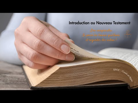 Introduction au Nouveau Testament 1