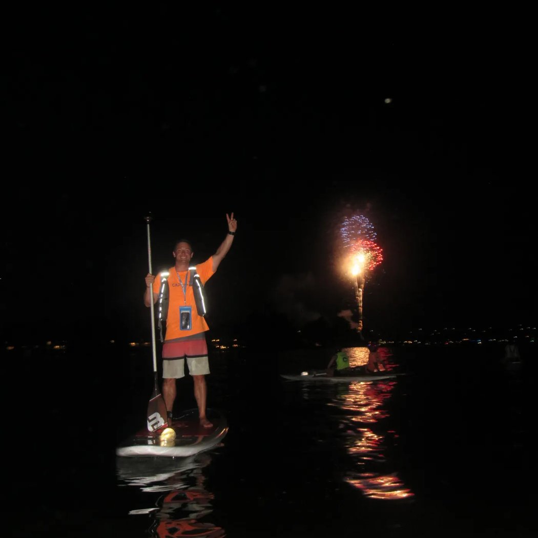 Sunset and Fireworks SUP Experience 2