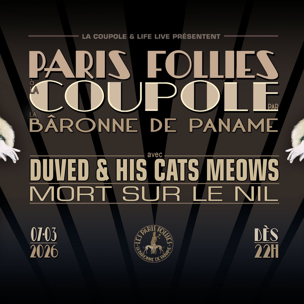Paris Follies au Dancing de La Coupole – Samedi 7 Mars 2026 1