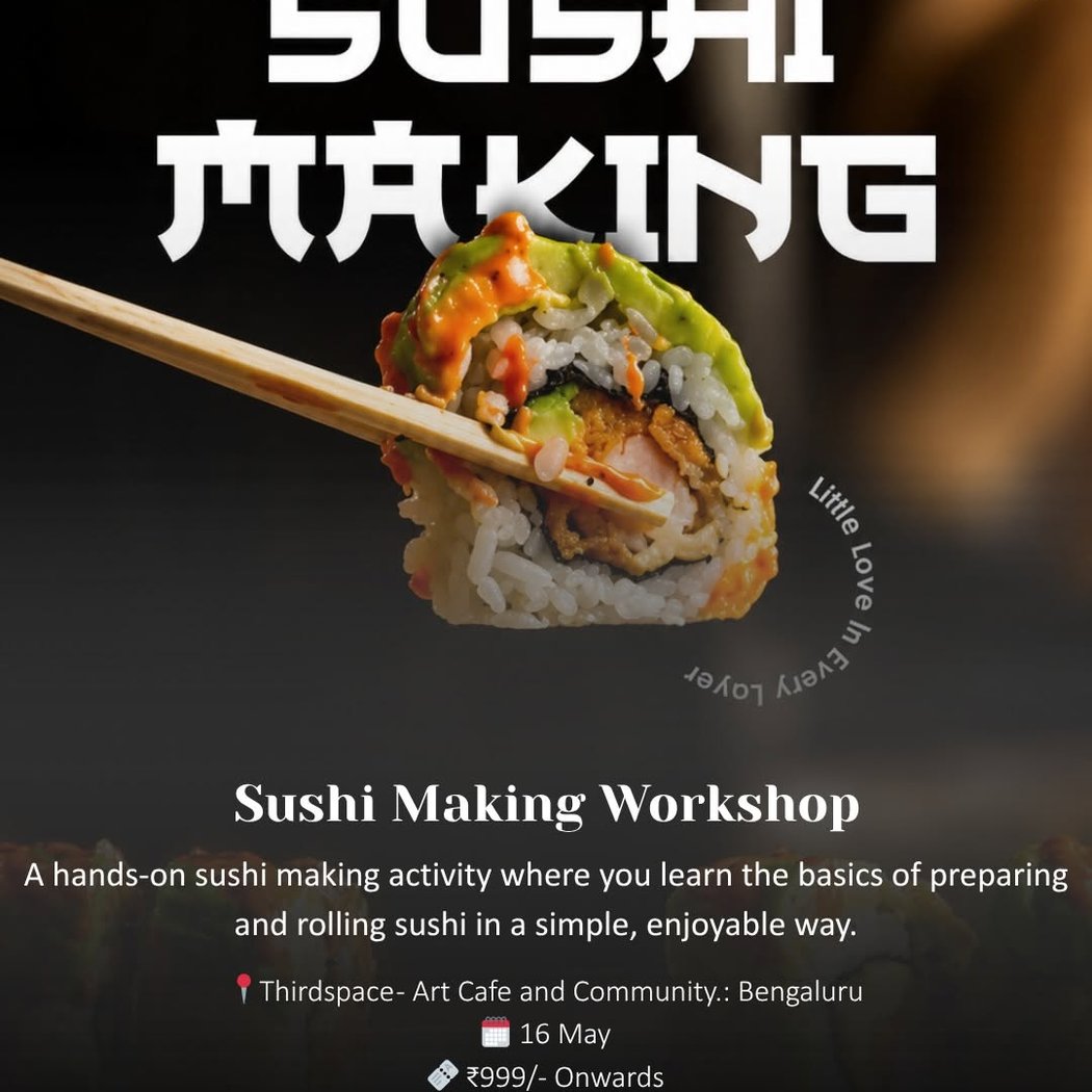 Sushi Making Workshop 1