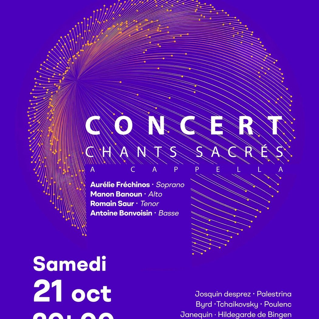 CONCERT DE CHANTS SACRÉS 1