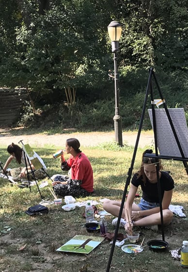 Painting in the Park Class 1