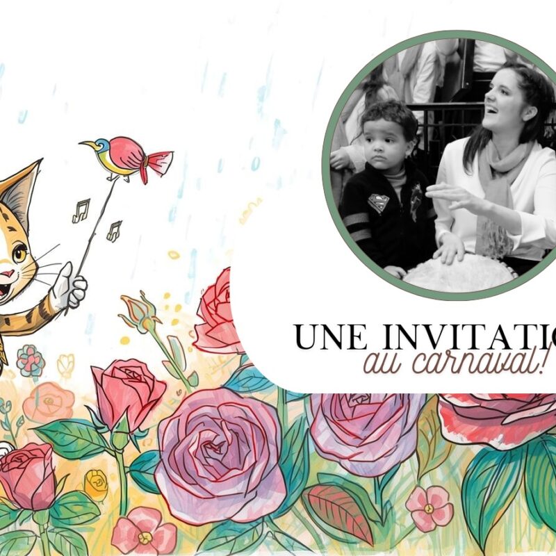 Invitation au carnaval, spectacle musical de printemps 1-4 ans 1