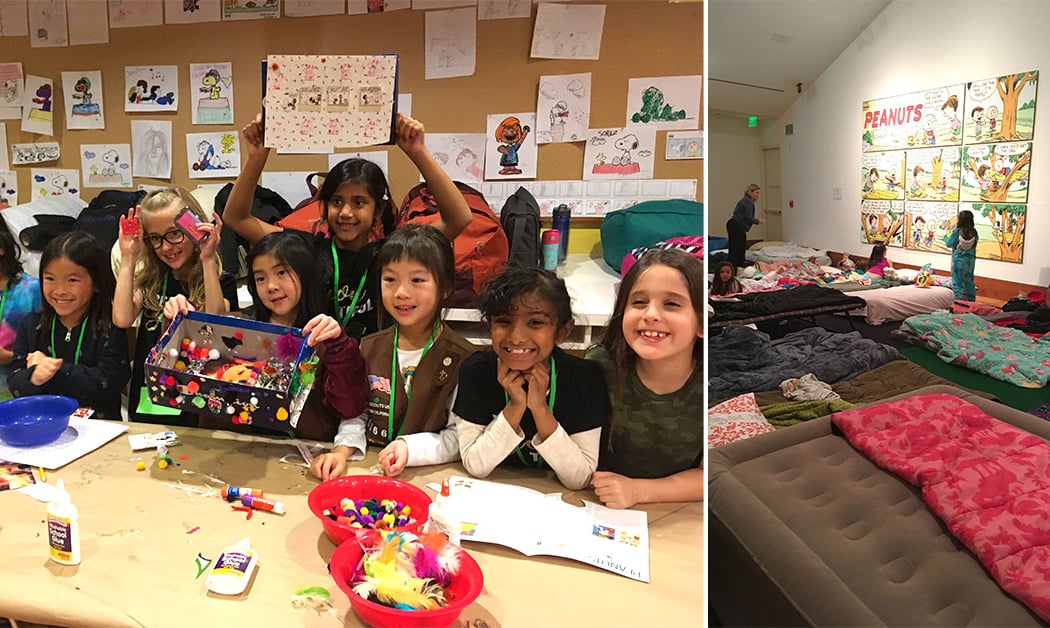 Art and Adventure Brownie Sleepover 1